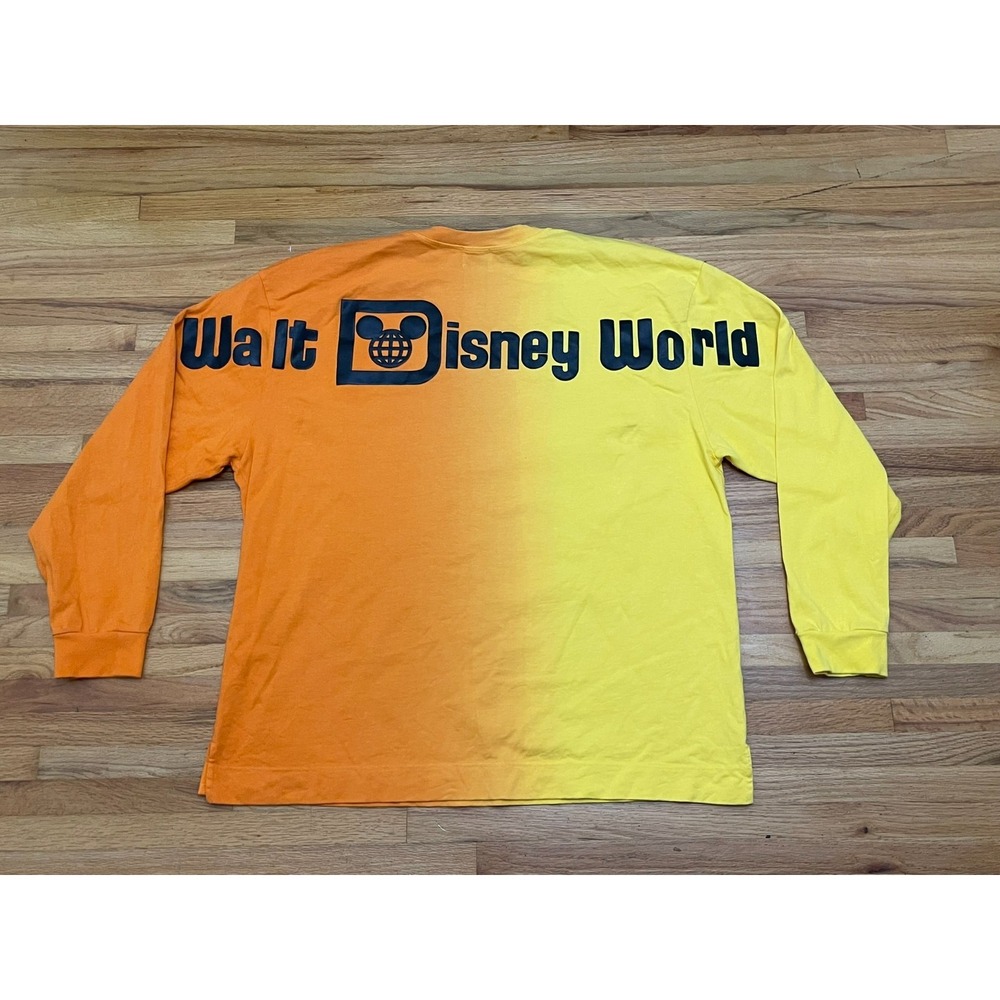Disney‎ Men's L Orange Sweatshirt Cotton Walt Disney Lion King World Celebration - Picture 3 of 6